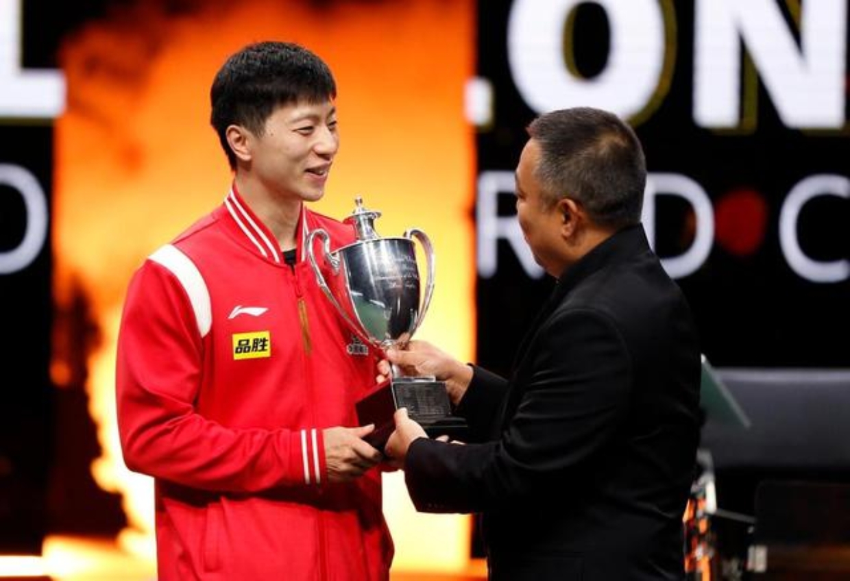 英国乒乓球队鏖战中国乒乓球队，马龙关键制胜的简单介绍